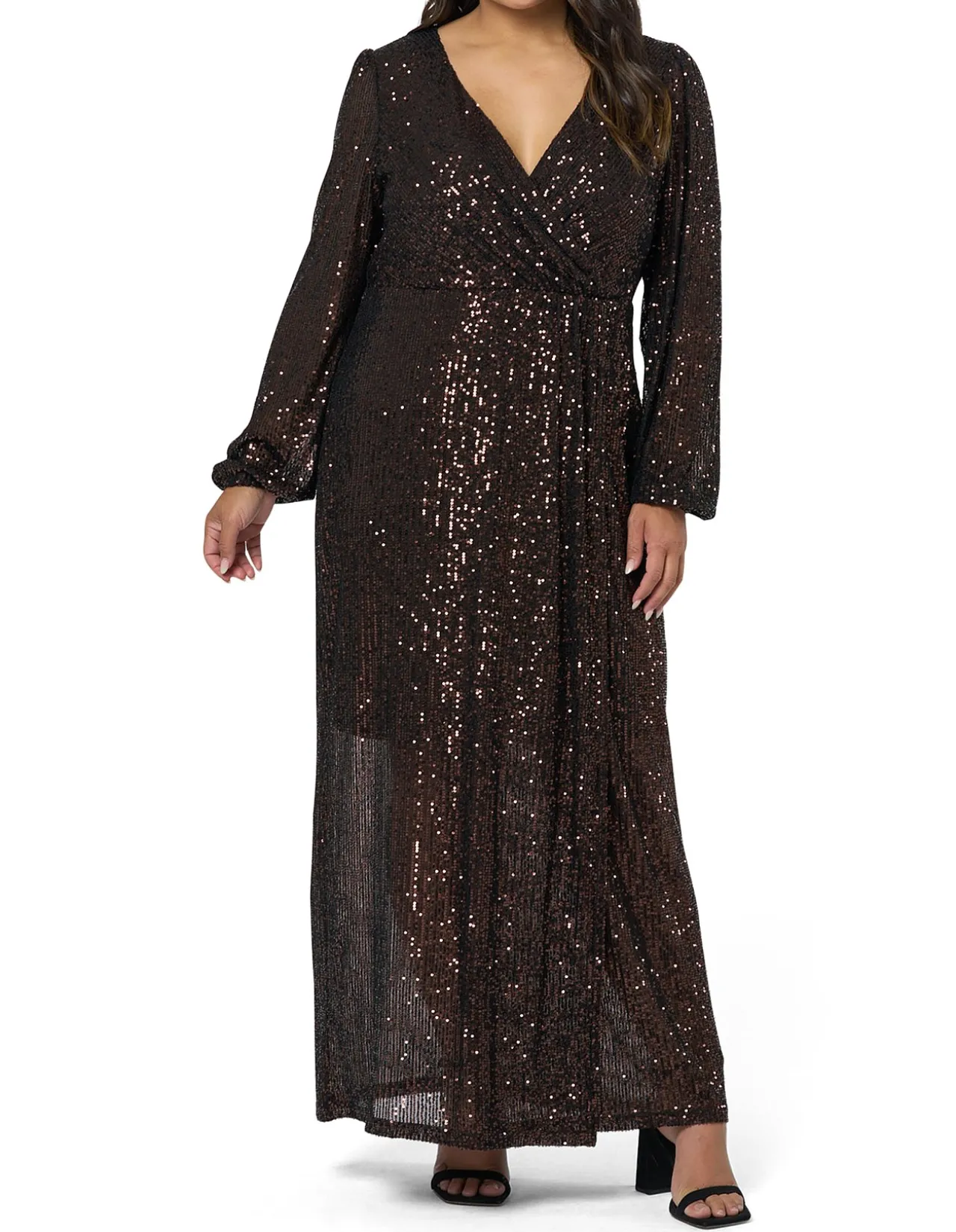 PINK DUSK - ALL I WANT SEQUIN MAXI DRESS