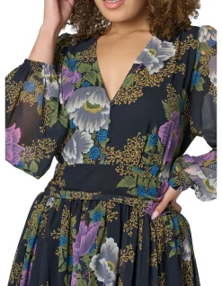 PINK DUSK - HIGHER LOVE MIDI DRESS