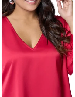 PINK DUSK-CHARMED BLOUSE