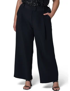 PINK DUSK-FIRED UP SATIN TRIM PANT