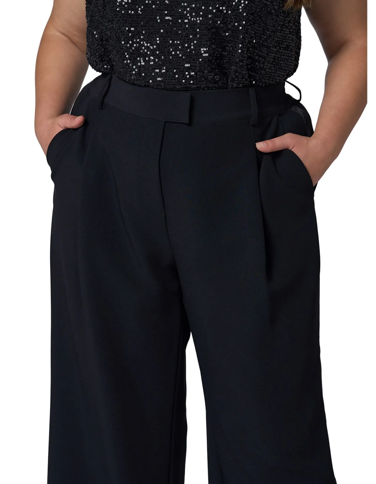PINK DUSK-FIRED UP SATIN TRIM PANT