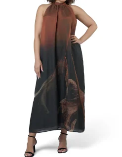 PINK DUSK-APHRODISIAC MAXI DRESS