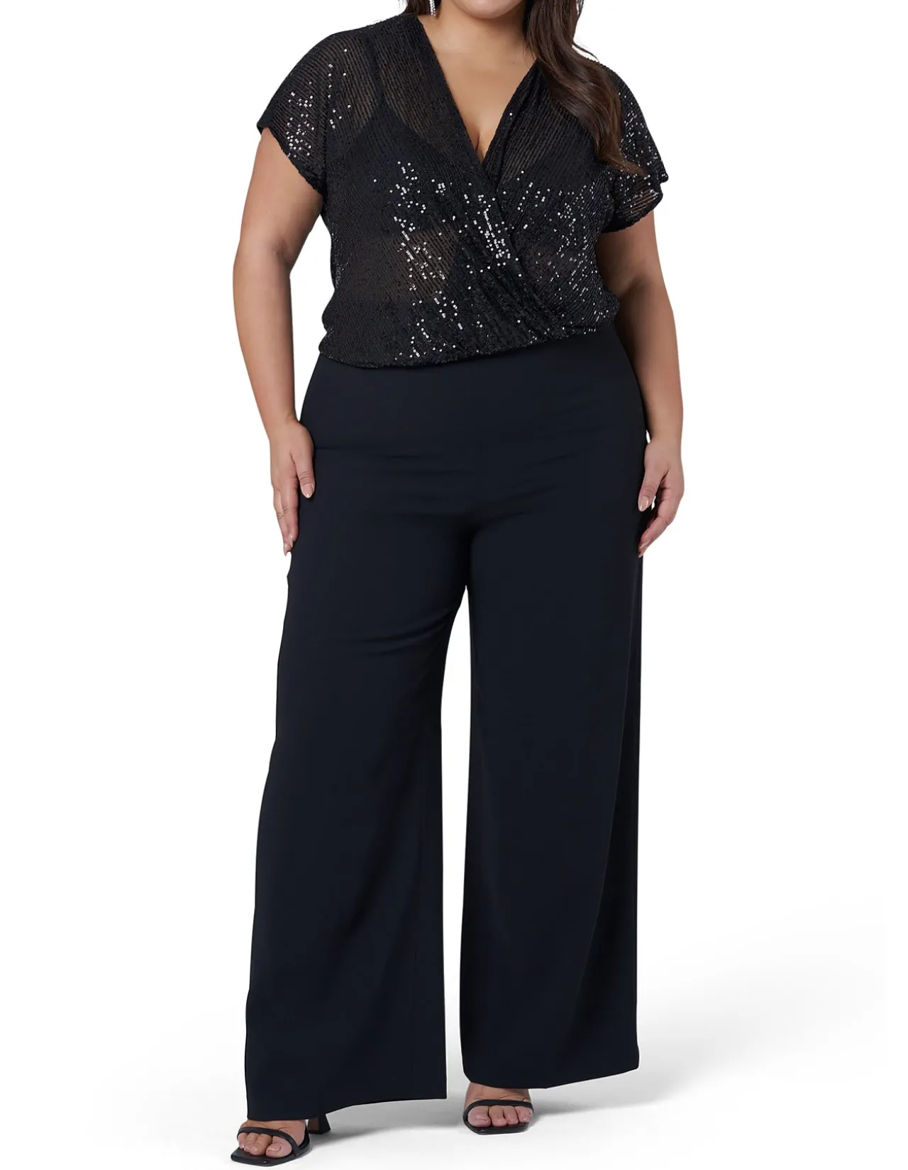 PINK DUSK - ARINA WIDE LEG PANTS