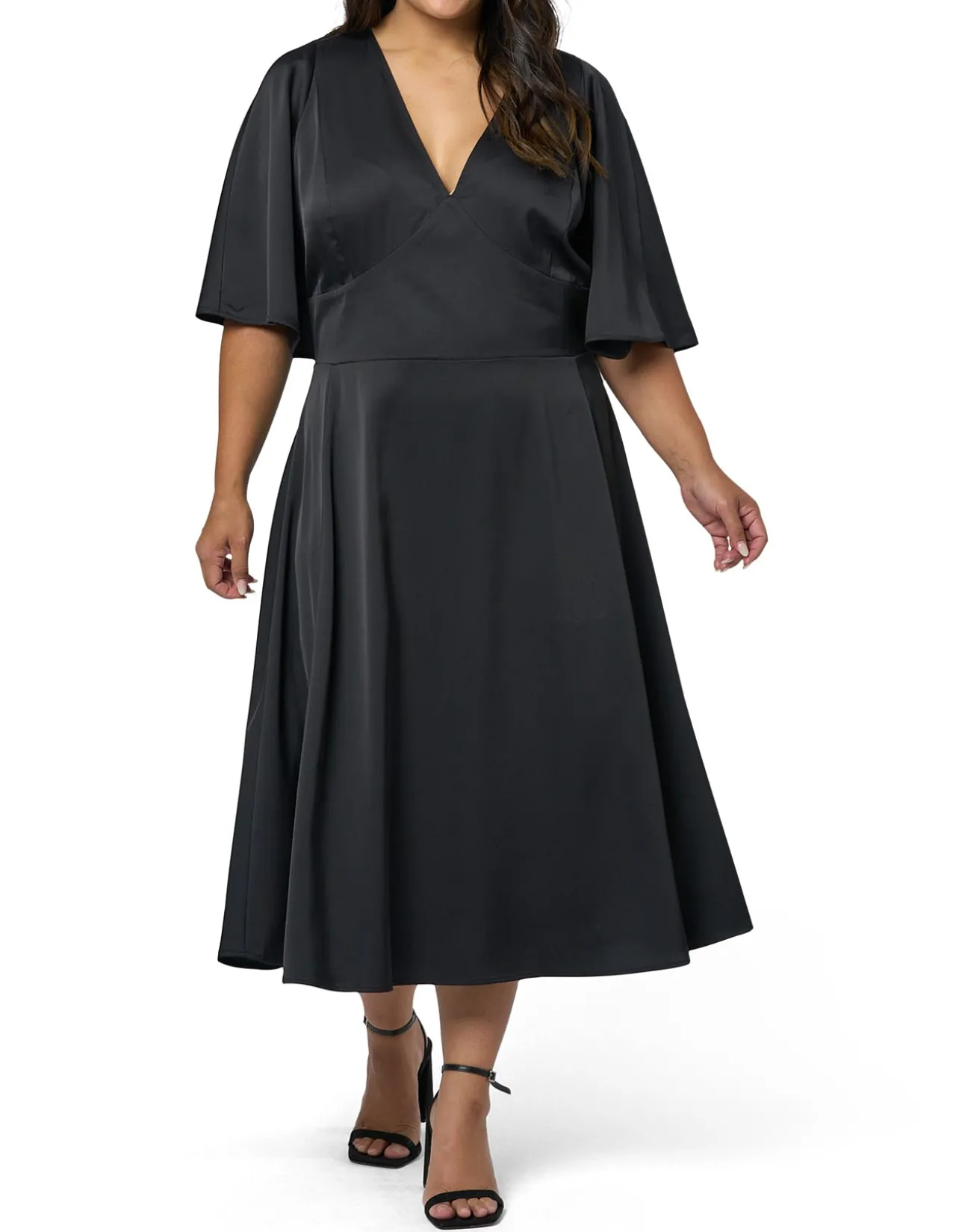 PINK DUSK - SEDUCTIVE SECRETS MIDI DRESS