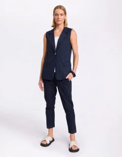 PINSTRIPE VEST