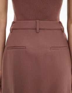 Piped Detail Mini Skirt
