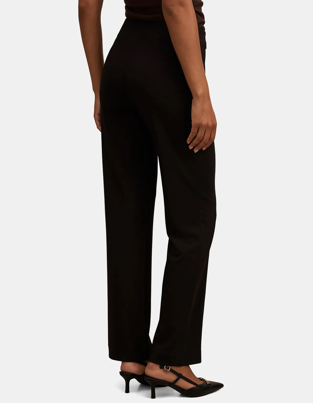 PIPER PONTE STRAIGHT LEG PANTS