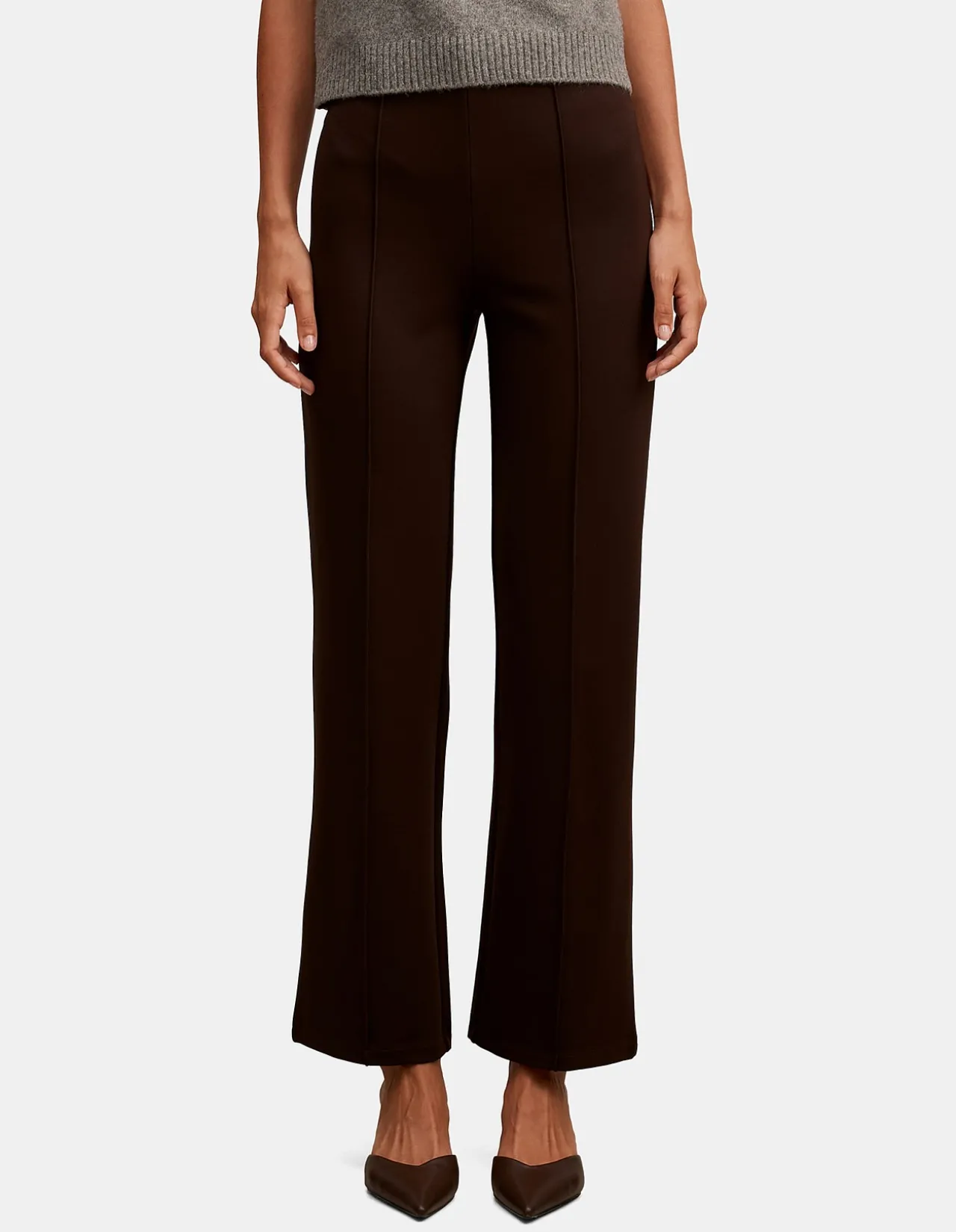PIPER PONTE STRAIGHT LEG PANTS