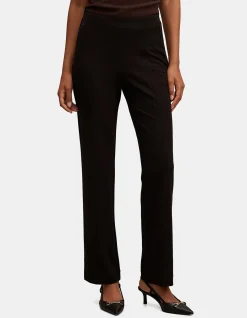 PIPER PONTE STRAIGHT LEG PANTS