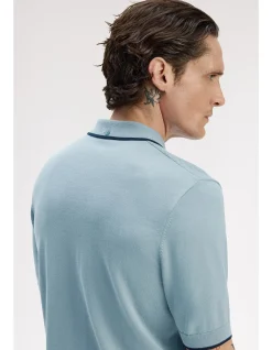 PIQUE STITCH KNITTED SHIRT