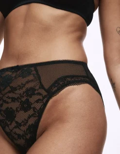 3Pk Jasmine Lace High Waist High Leg Brief