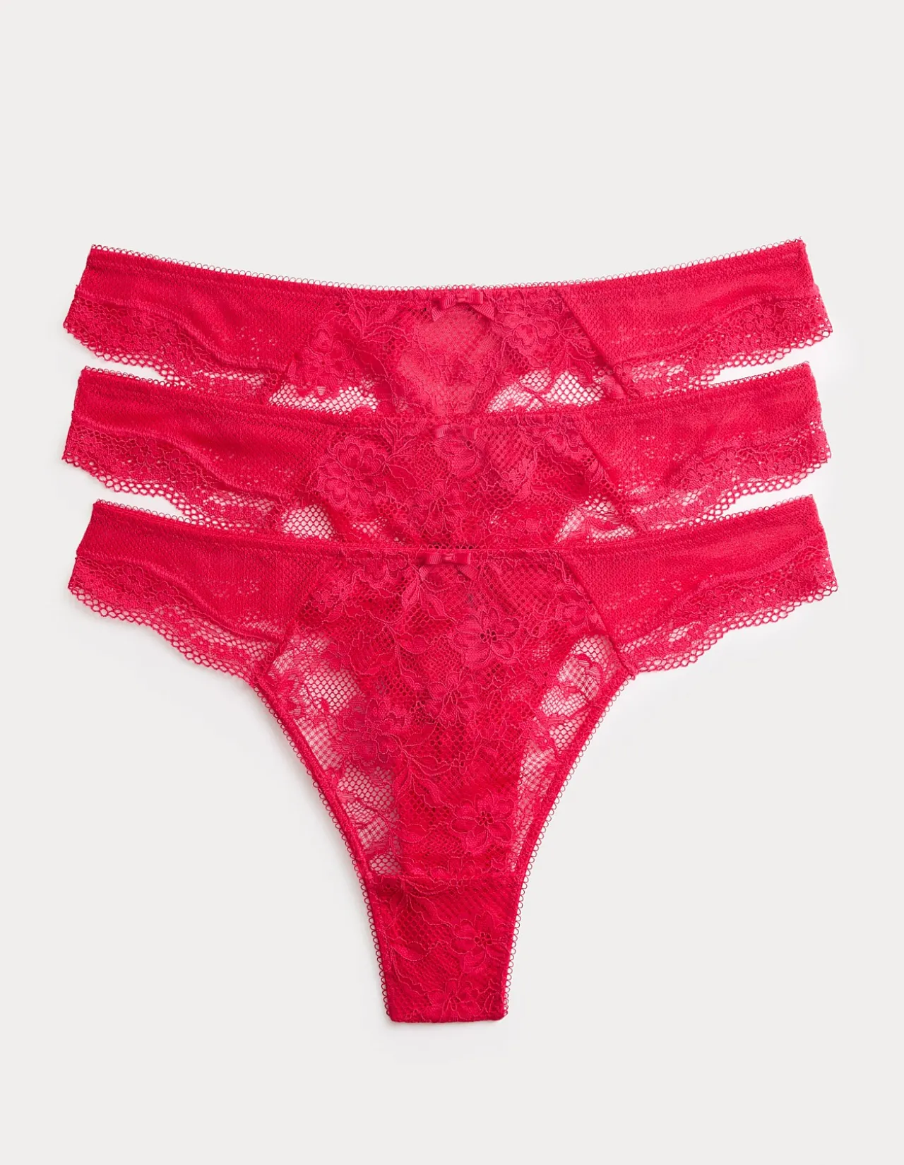 3pk Jasmine Lace Thongs