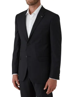 PLAIN TWILL SUIT JACKET