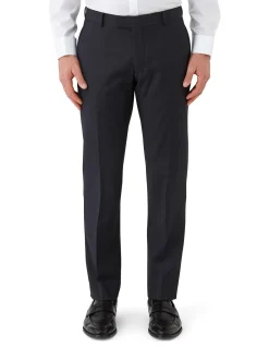 PLAIN TWILL SUIT TROUSER