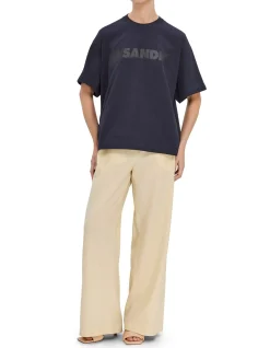 PLEATED WOOL TROUSERS