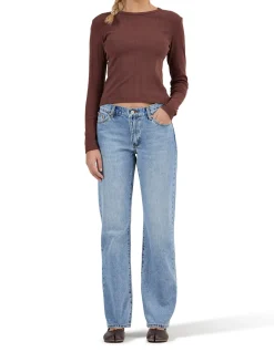 Pointelle Classic Long Sleeve Top
