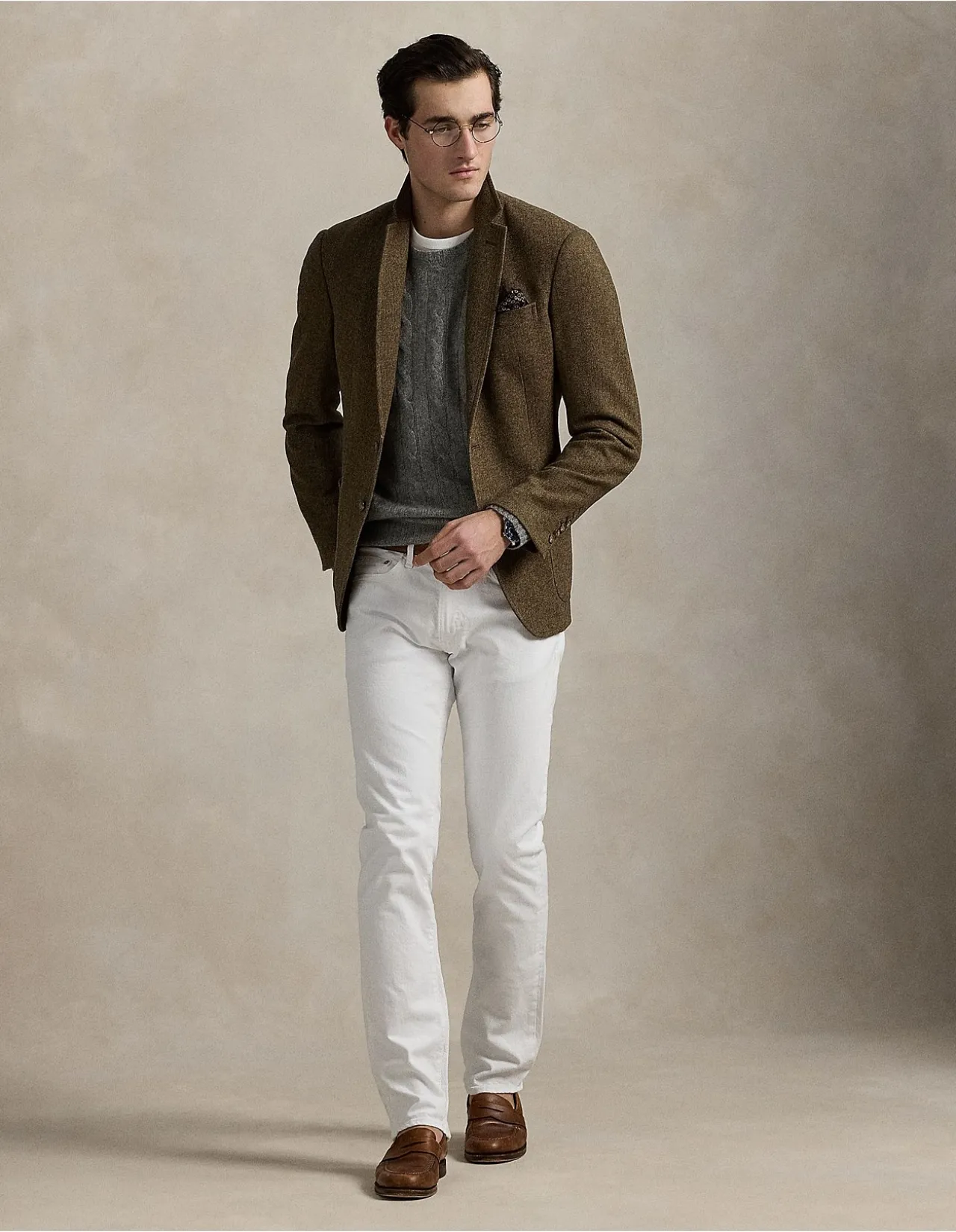 Polo Modern Herringbone Sport Coat