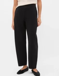 PONTE BARREL LEG PANT