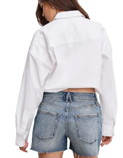 Poplin Bubble Shirt