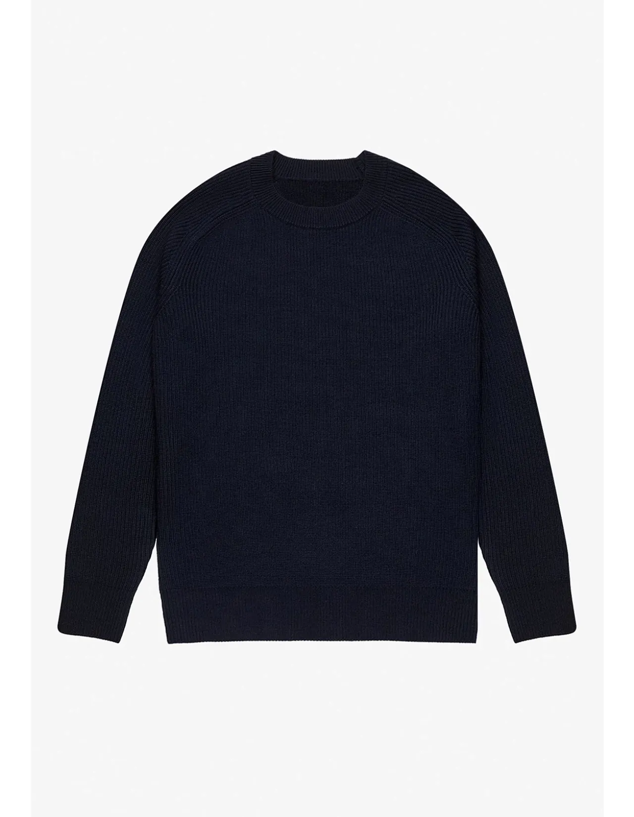 PORTSIDE NAVY RIB KNIT