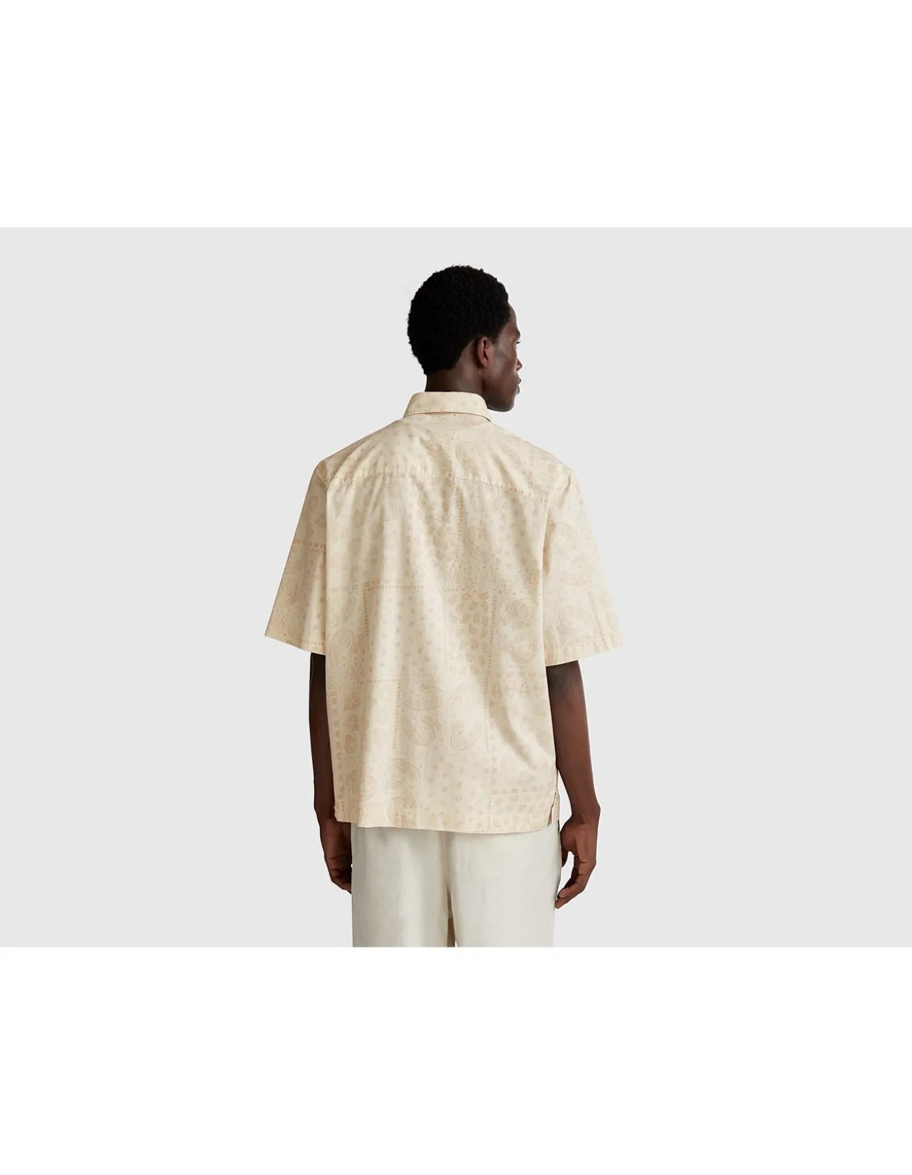 PRINTED COTTON SHIRT