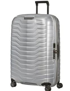 Proxis 75cm Large Suitcase Silver