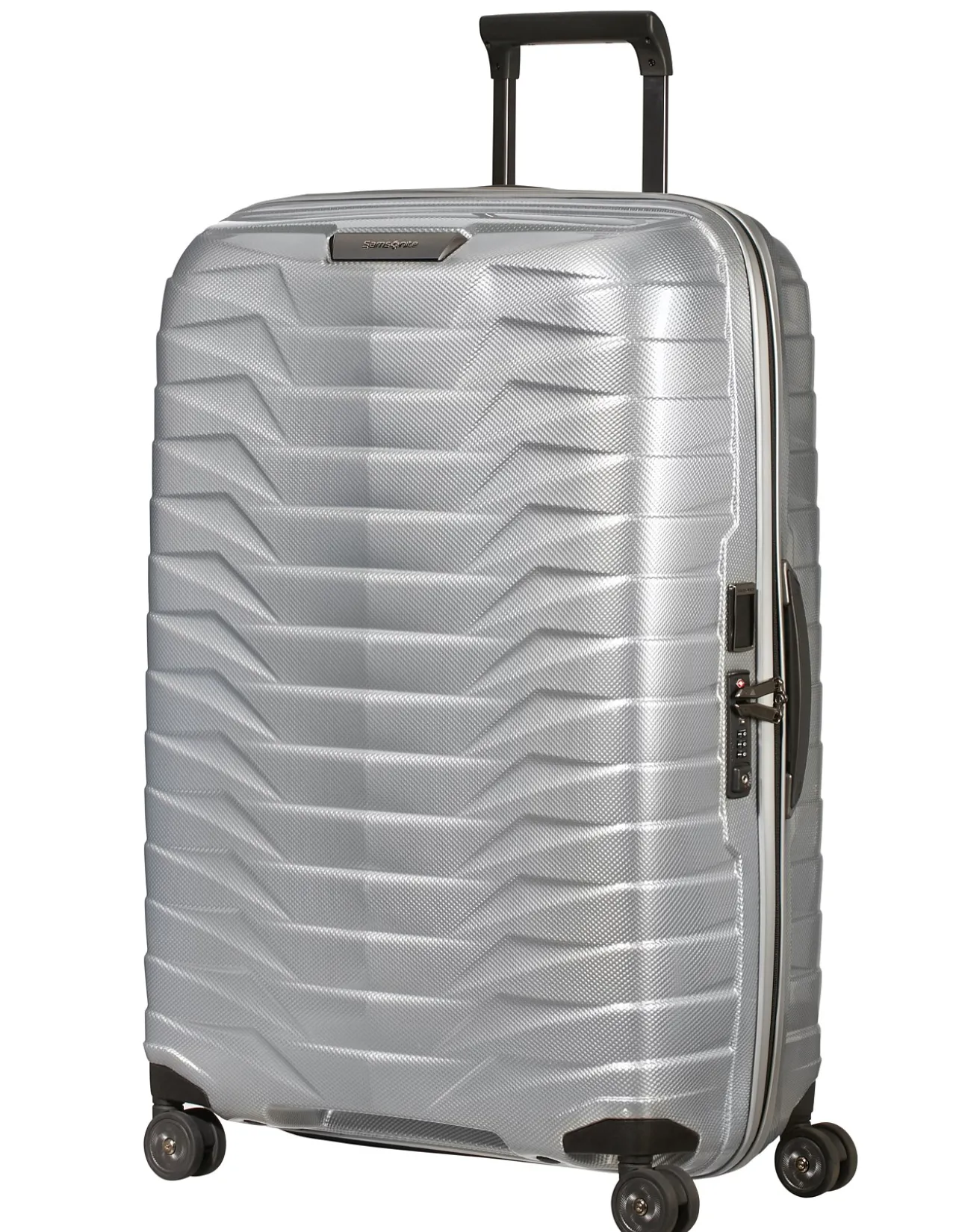 Proxis 75cm Large Suitcase Silver