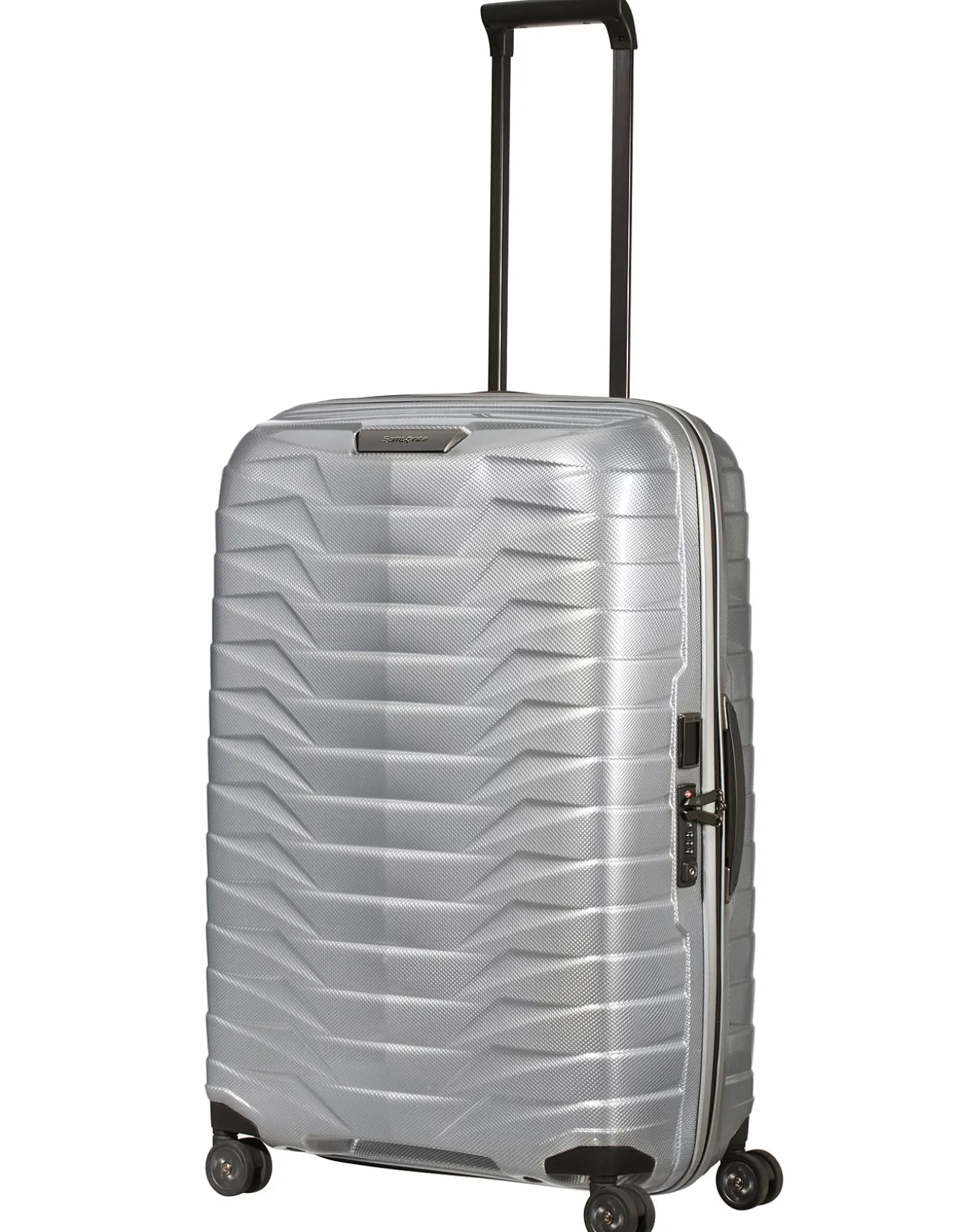 Proxis 75cm Large Suitcase Silver