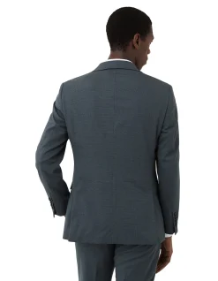 PUPPYTOOTH NOTCH LAPEL SUIT JACKET