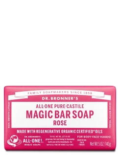 Pure-Castile Bar Soap - Rose 140g