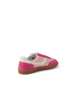 QUERLAH Multi Suede Lace Up Trainers