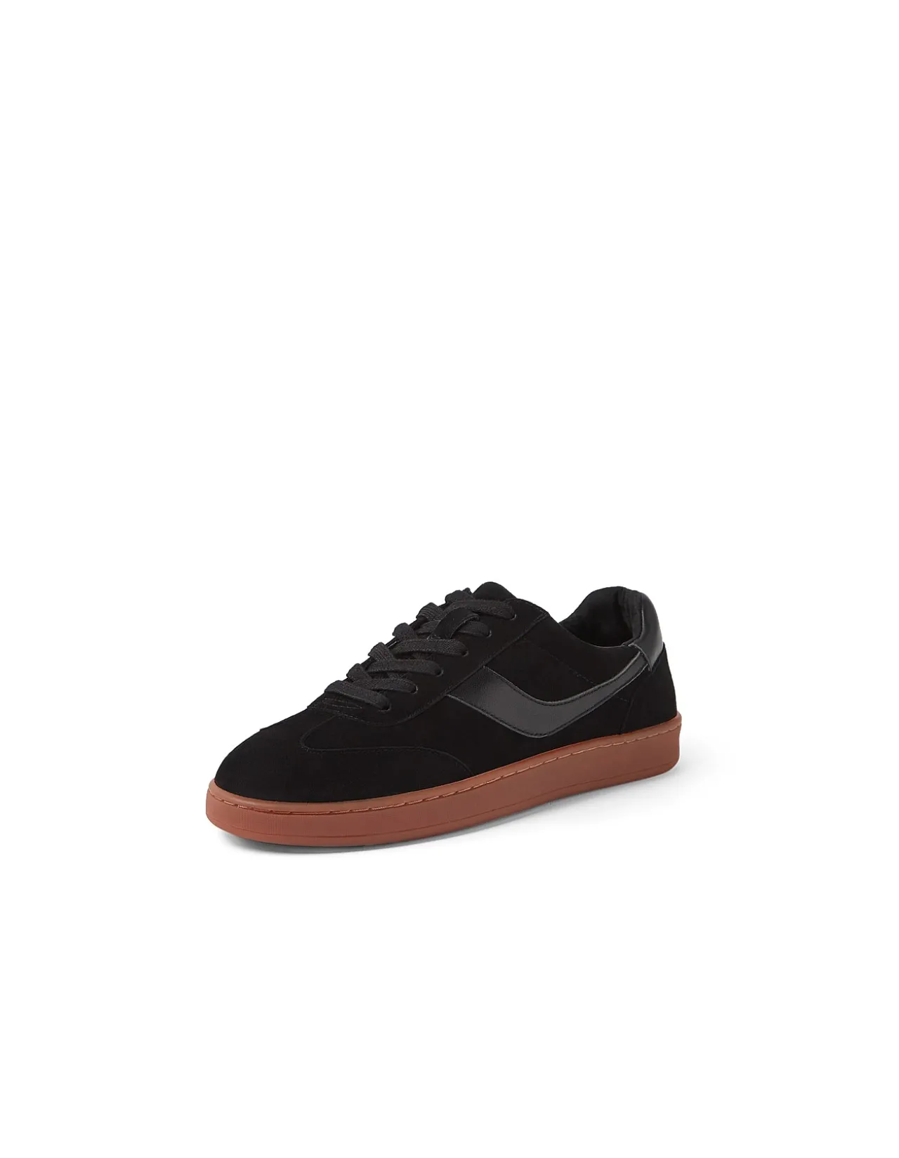 QUERLAH Multi Suede Lace Up Trainers