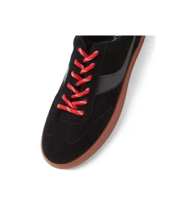 QUERLAH Multi Suede Lace Up Trainers