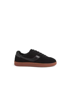 QUERLAH Multi Suede Lace Up Trainers