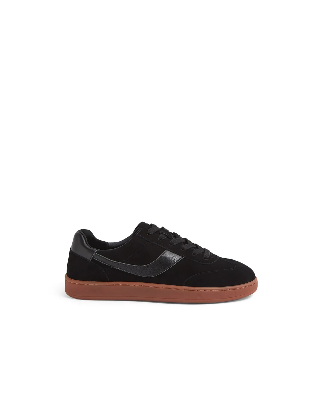 QUERLAH Multi Suede Lace Up Trainers