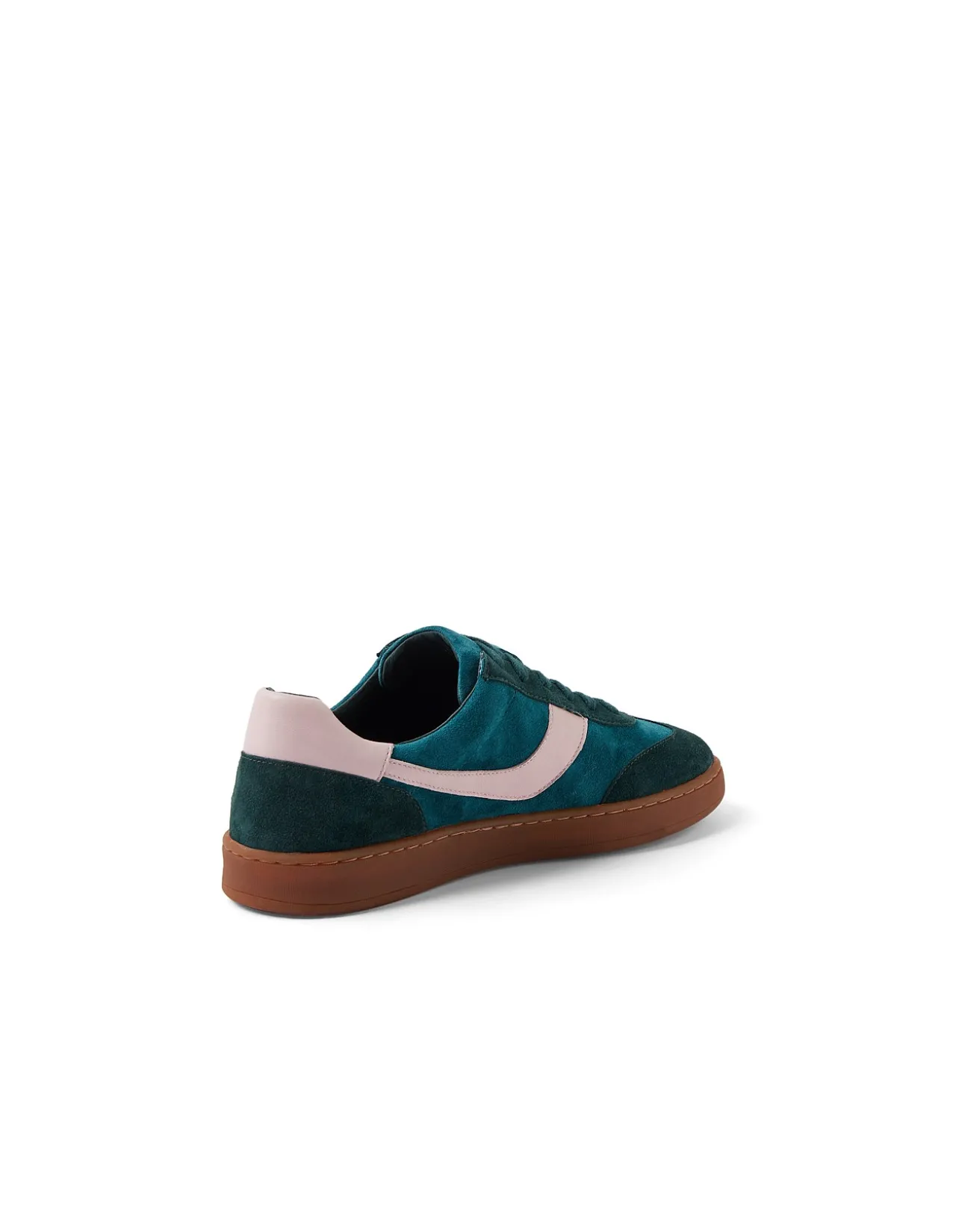 Querlah Retro Lace Up Leather Sneakers