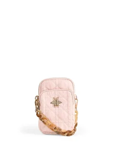 Quilted Phone Bag - Soft Pink