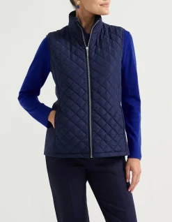 QUILTED PUFFER VEST