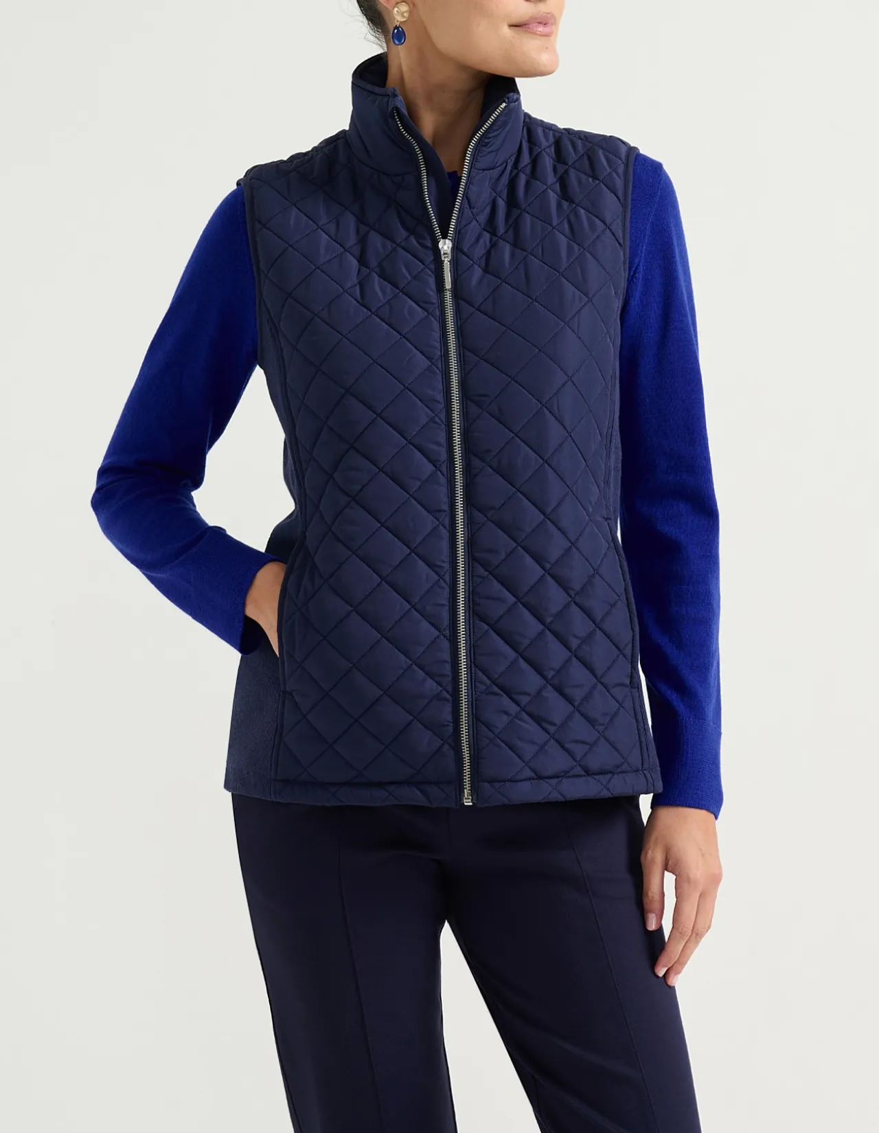 QUILTED PUFFER VEST