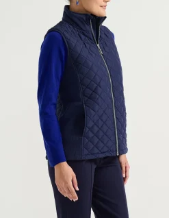 QUILTED PUFFER VEST