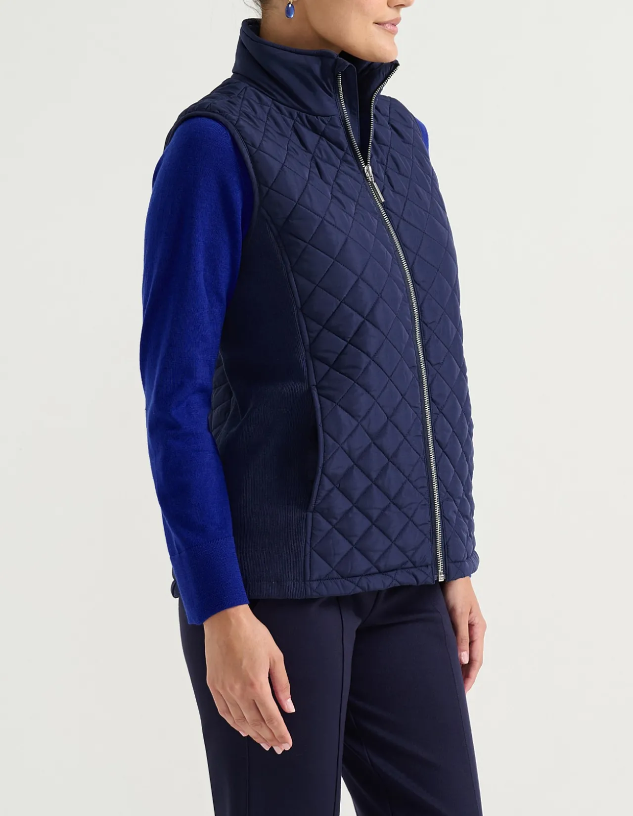 QUILTED PUFFER VEST