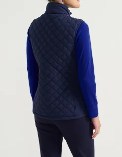 QUILTED PUFFER VEST