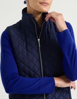QUILTED PUFFER VEST