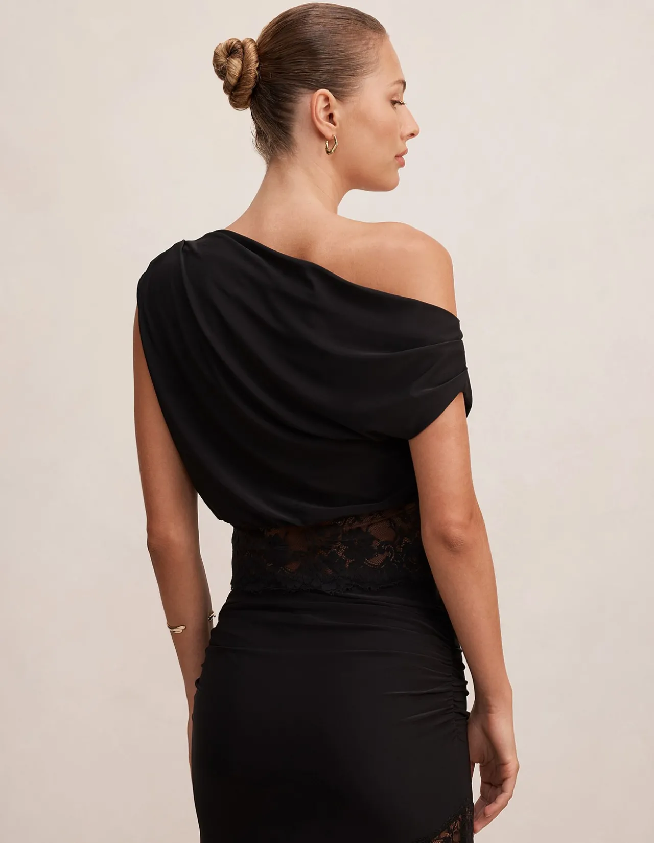 QUINN TIPPED LACE TOP