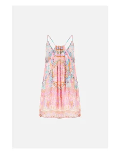 RACER BACK TOP WITH OVERLAY