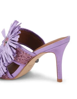 RAFFIA BUCKLE SANDAL