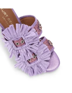 RAFFIA BUCKLE SANDAL