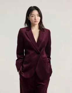 RAFFI VELVET BLAZER
