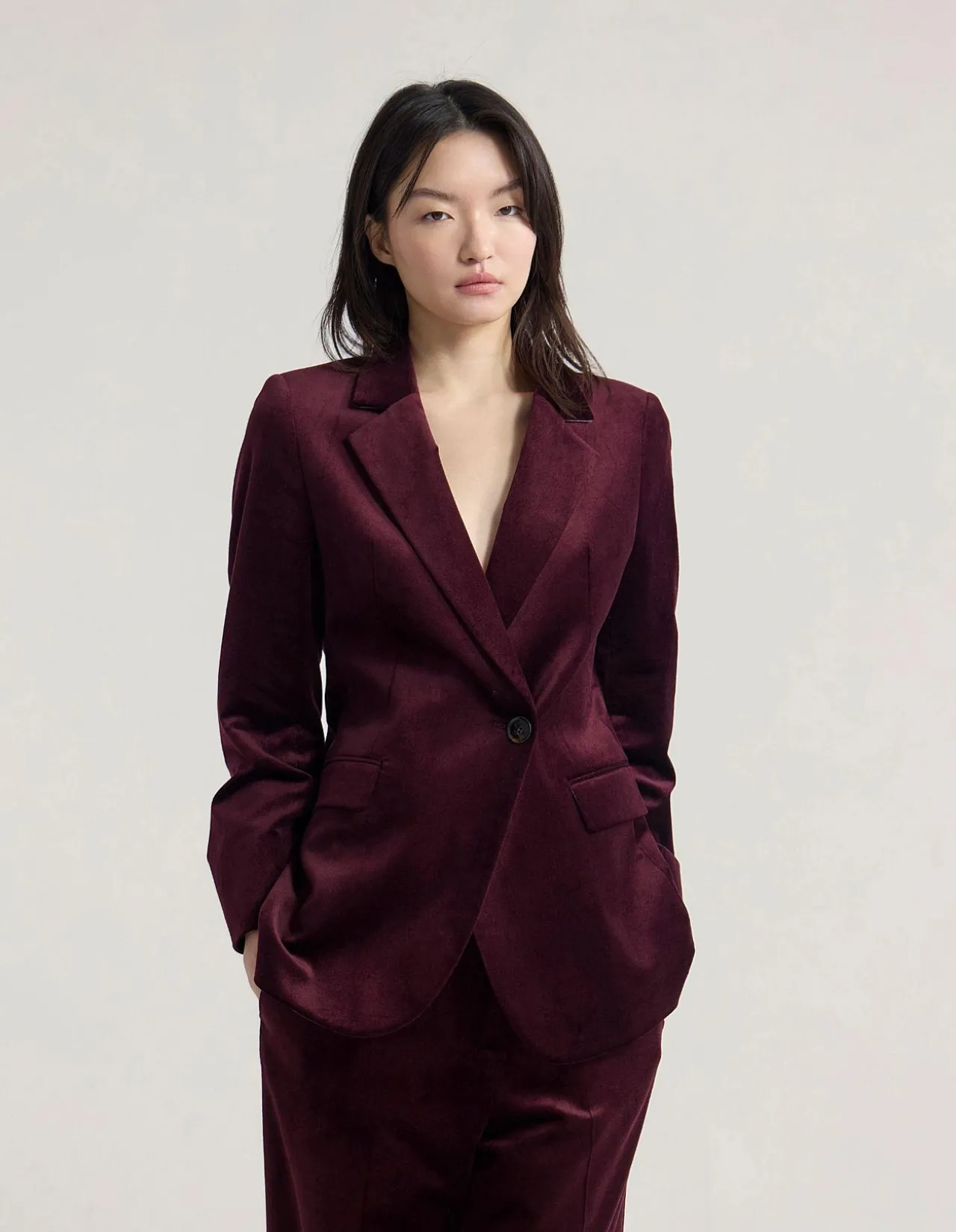 RAFFI VELVET BLAZER