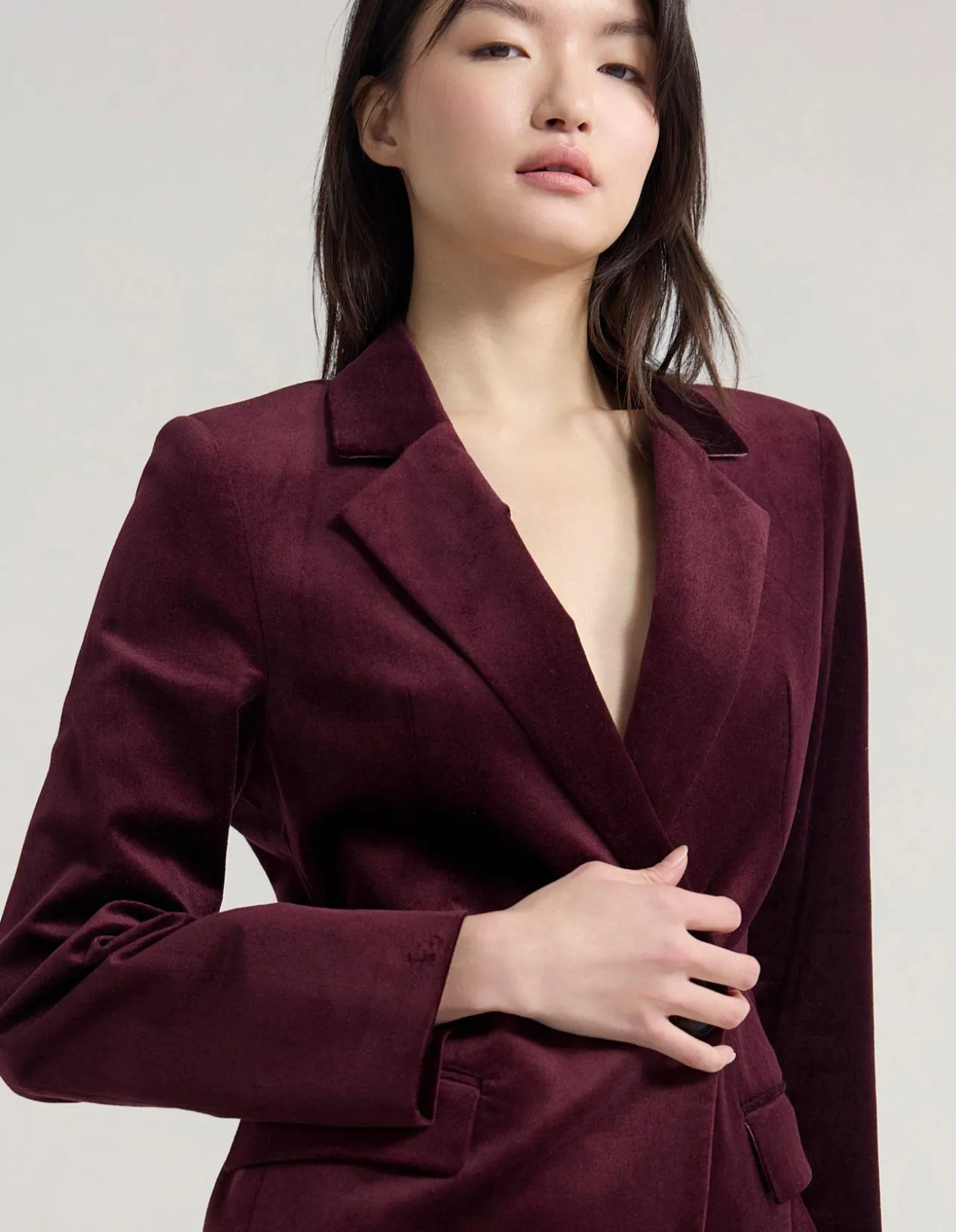 RAFFI VELVET BLAZER